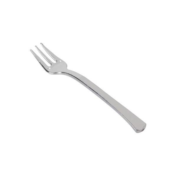 MINI FOURCHETTE ARGENTEE 50 pcs
