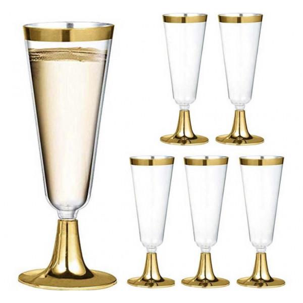 flûte à champagne  6 pieces
