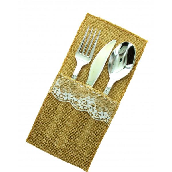 PORTE COUVERT JUTE 4 PIECES