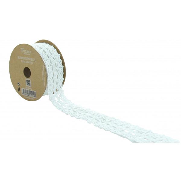 RUBAN DENTELLE 2.5CMx3METRES