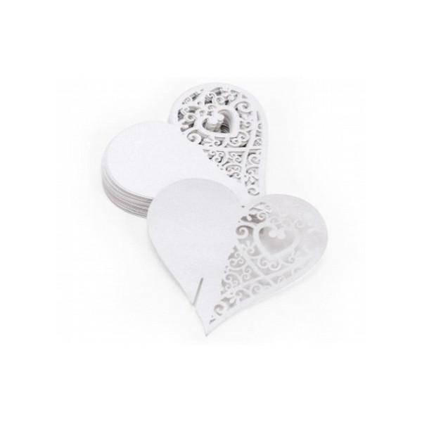 MARQUE PLACE COEUR 6 PIECES
