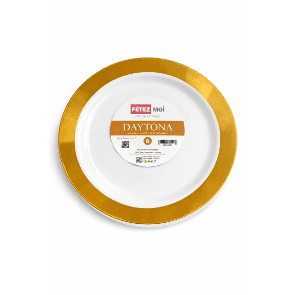 Assiette DAYTONA PM 19cm 6 pièces
