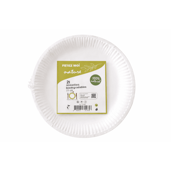 Assiette les 20 pièces - 22CM