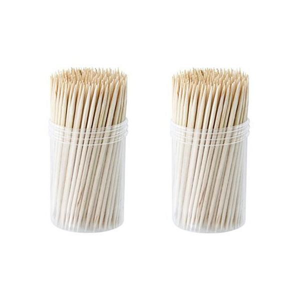 CURE DENTS EN BOIS 2x250 PIÈCES