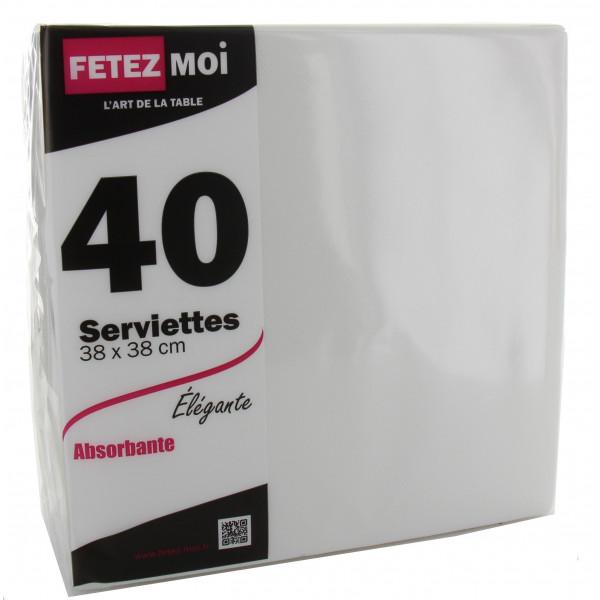 Serviette X 40 38X38CM