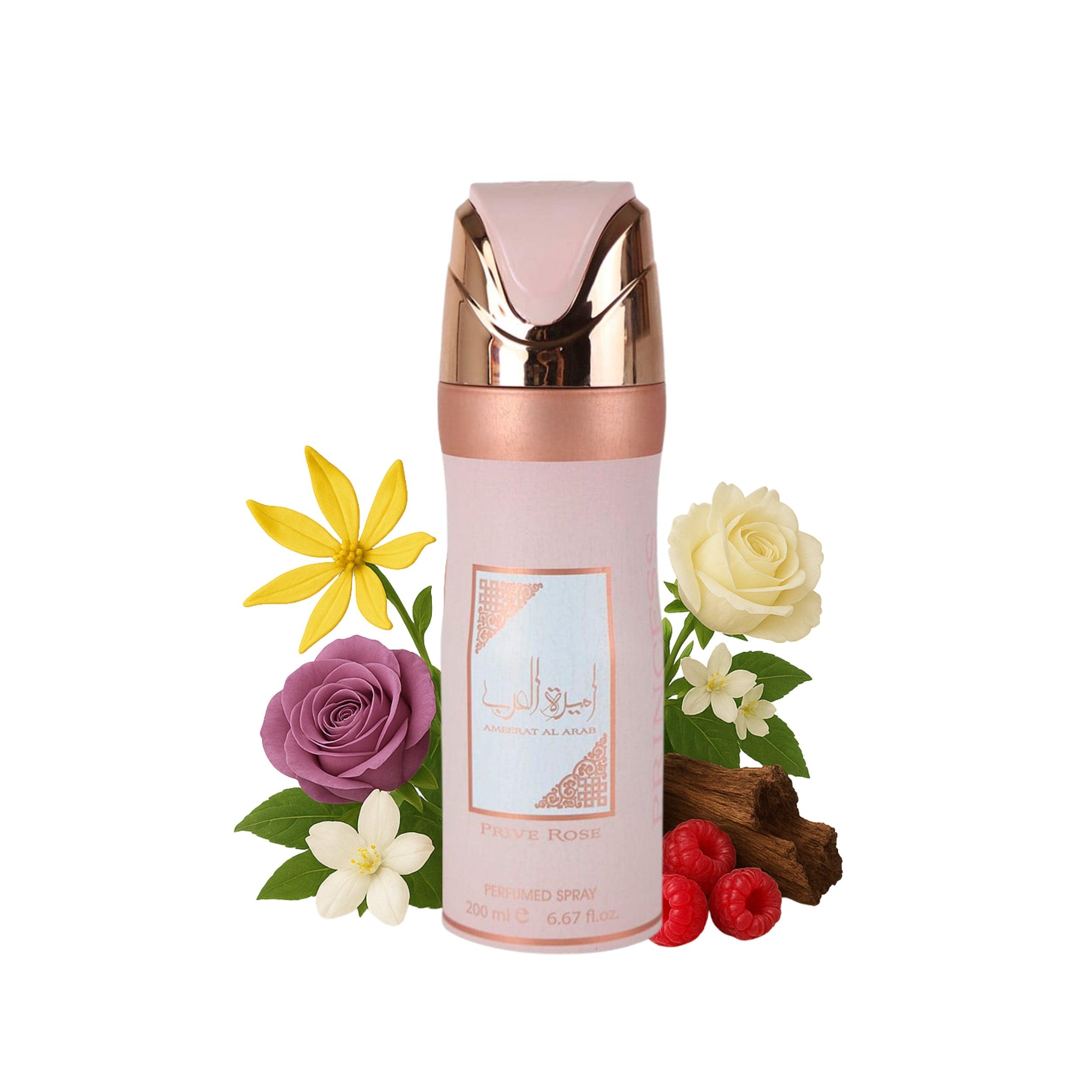 Ameerat Al Arab Privé Rose Déodorant 200 ml – Lattafa