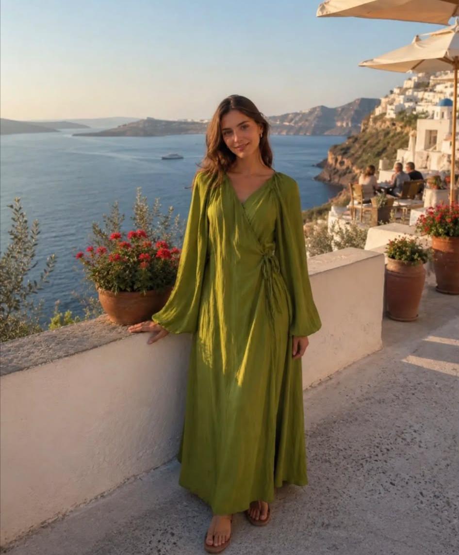 Robe Cache Coeur Viscose