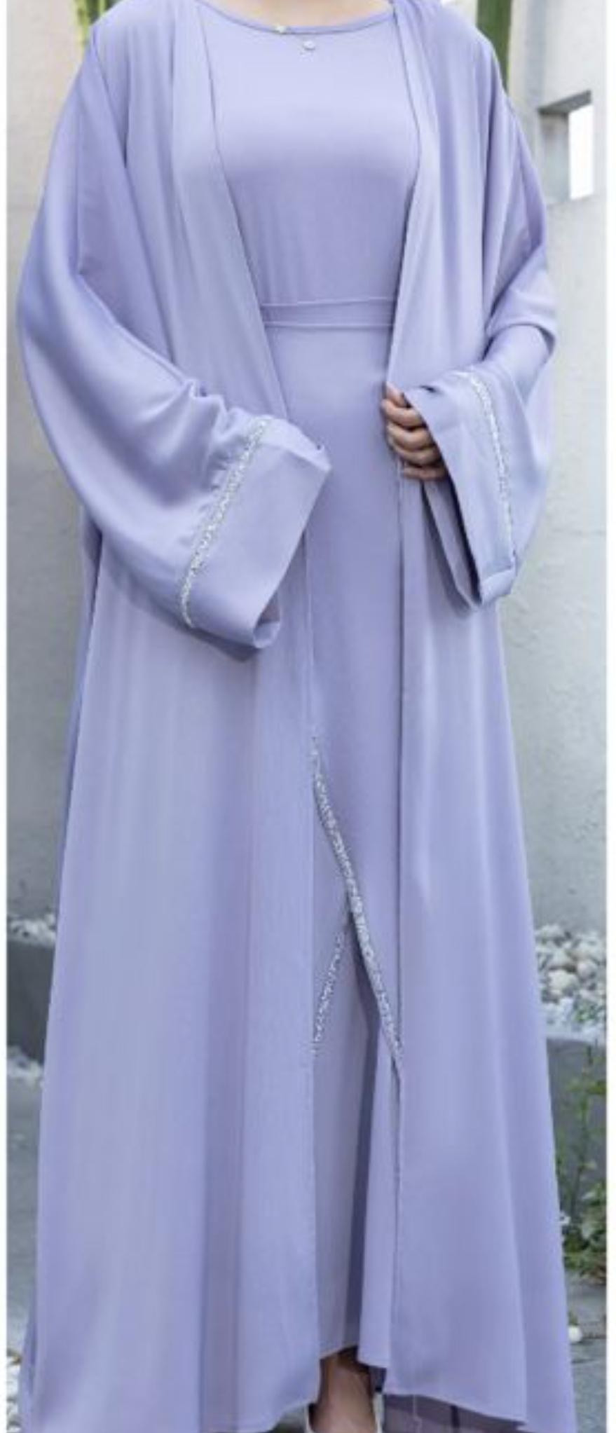 Robe et Gilet avec Strass