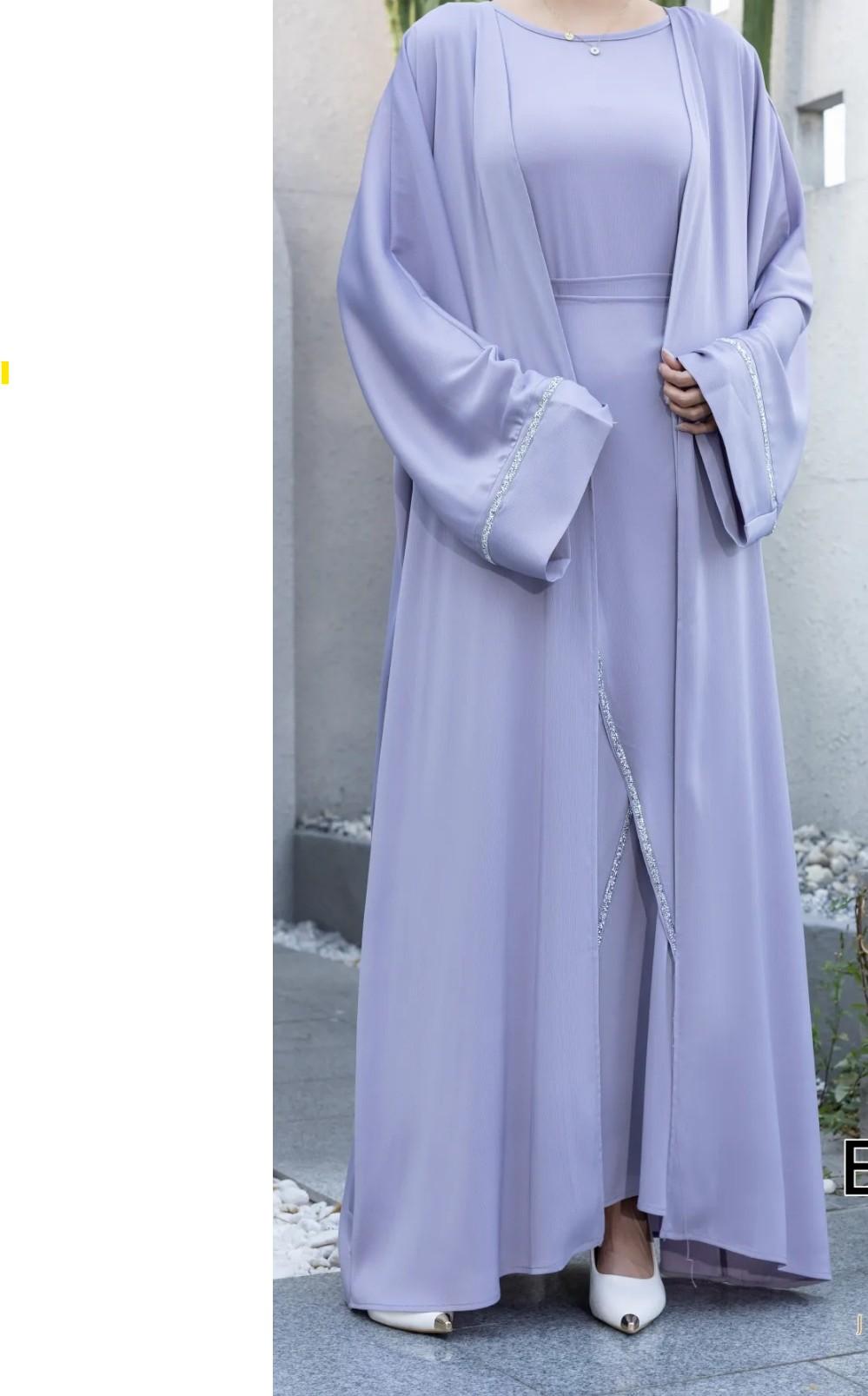 Robe et Gilet avec Strass