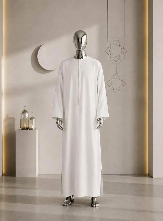 Qamis Adulte Cravate