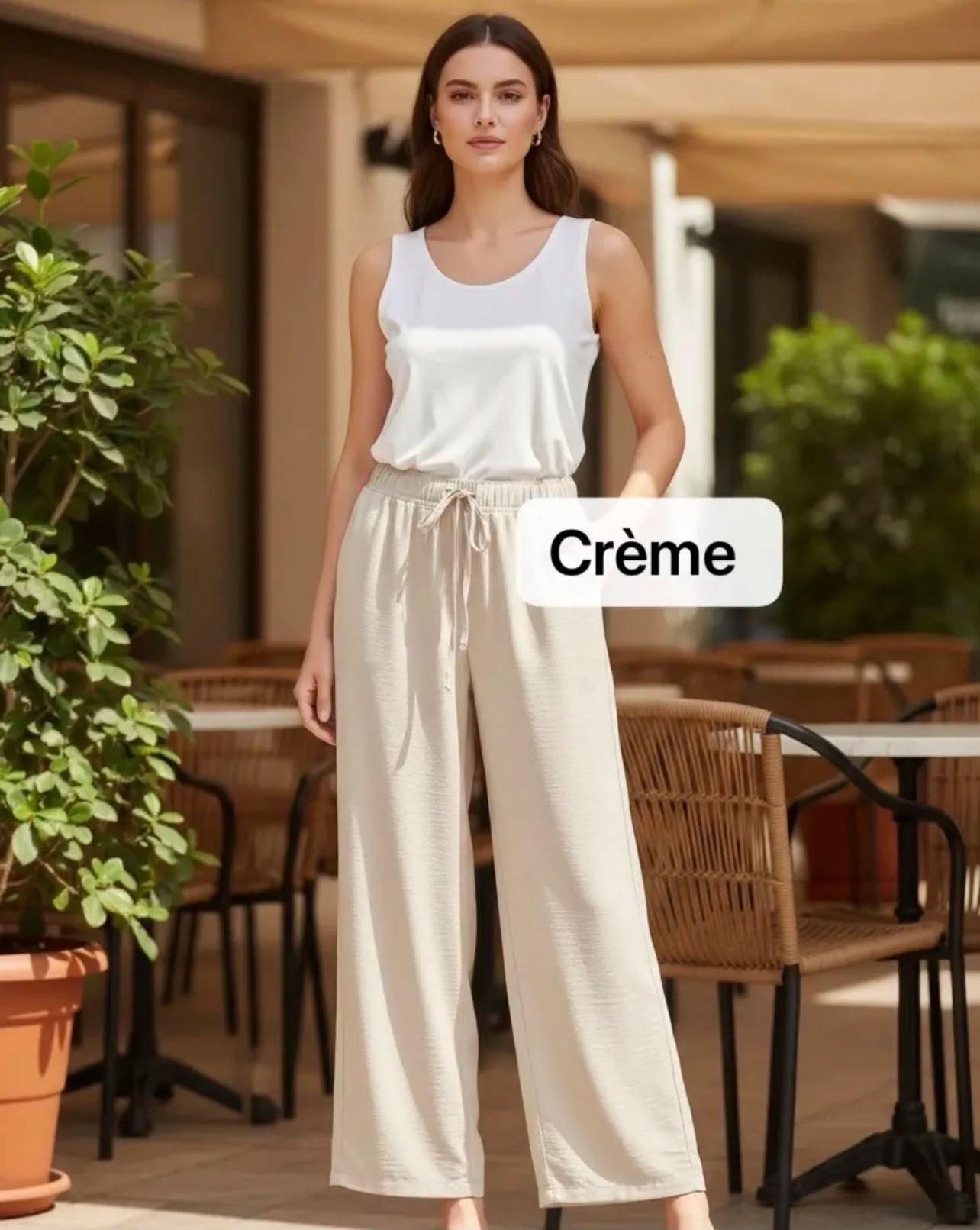 Pantalon Fluide CEY SANS POCHES