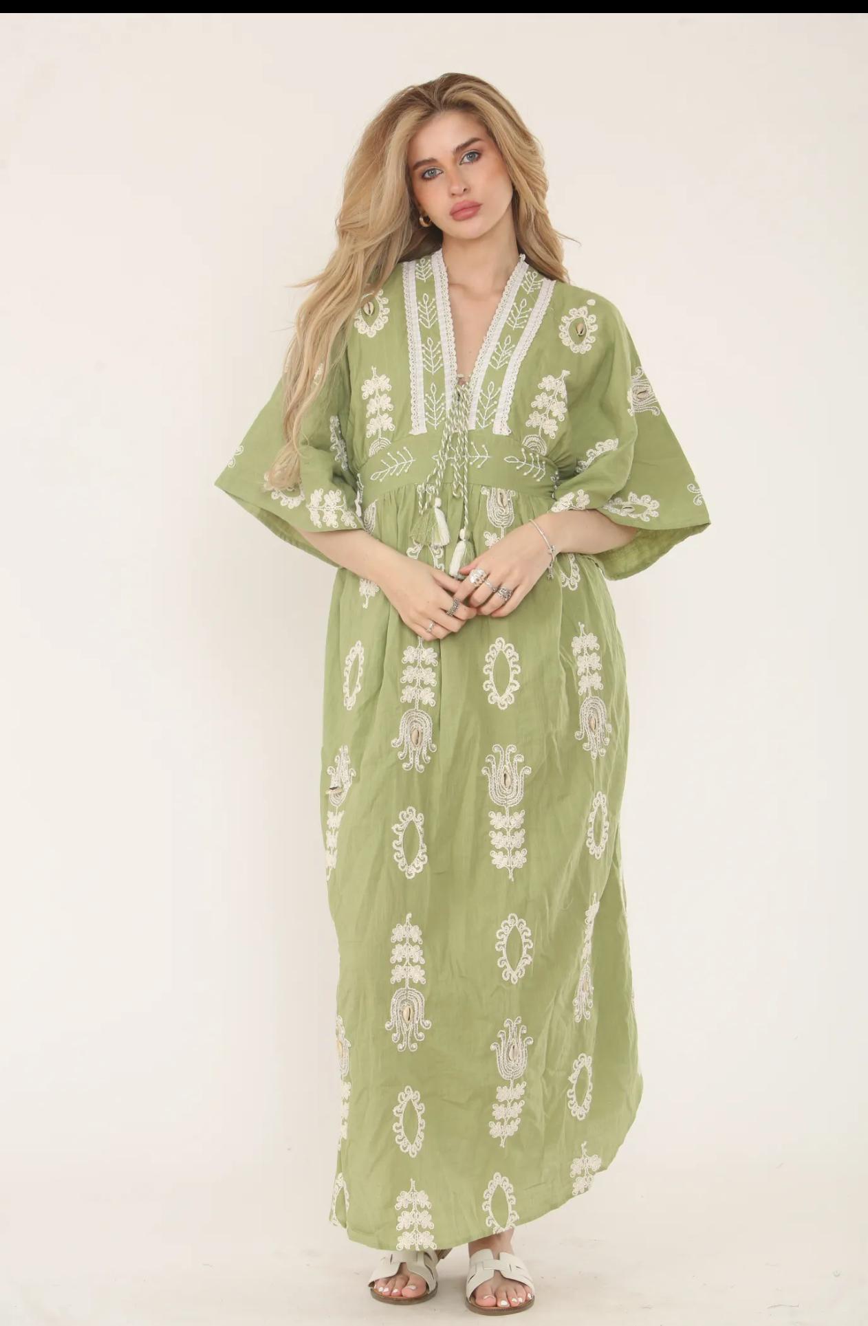 Robe Longue Bohème Chic Multicolore